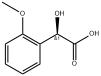 (R)-2-羟基-2-(2-甲氧基苯基)乙酸 结构式