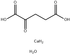 α-一水·酮戊二酸钙, 402726-78-7, 结构式