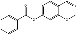 Benzaldehyde, 4-(benzoyloxy)-2-methoxy- Structure