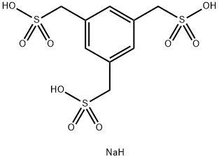 Sodium 1,3,5-trimethylbenzene sulfonate Structure