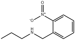 Benzenemethanamine, 2-nitro-N-propyl- Structure