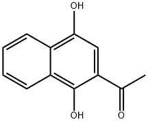 Ethanone, 1-(1,4-dihydroxy-2-naphthalenyl)-|Ethanone, 1-(1,4-dihydroxy-2-naphthalenyl)-