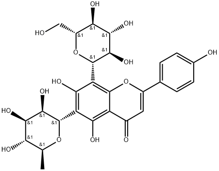 异佛莱心苷, 40788-84-9, 结构式