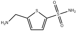 5-(氨基甲基)噻吩-2-磺酰胺, 408352-66-9, 结构式
