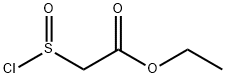 Acetic acid, 2-(chlorosulfinyl)-, ethyl ester 化学構造式