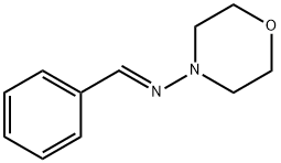 (E)-N-BENZYLIDENEMORPHOLIN-4-AMINE, 41571-21-5, 结构式