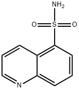 喹啉-5-磺酰胺 结构式