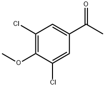 1-(3,5-Dichloro-4-methoxyphenyl)ethanone Methyl ether 化学構造式