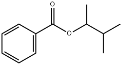 2-Butanol, 3-methyl-, 2-benzoate 化学構造式