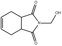 1H-Isoindole-1,3(2H)-dione, 3a,4,7,7a-tetrahydro-2-(hydroxymethyl)- Struktur