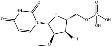 5'-Uridylic acid, 2'-O-Methyl- Structure