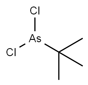 Arsonous dichloride, As-(1,1-dimethylethyl)- 化学構造式