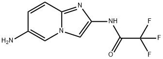 N-(6-aminoimidazo[1,2-a]pyridin-2-yl)-2,2,2-trifluoroacetamide,431049-54-6,结构式