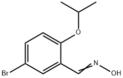 (NE)-N-[(5-bromo-2-propan-2-yloxyphenyl)methylidene]hydroxylamine Struktur