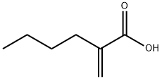 Hexanoic acid, 2-methylene- Struktur
