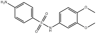 4-氨基-N-(3,4-二甲氧基苯基)苯-1-磺酰胺, 438003-24-8, 结构式