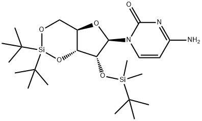 3',5'-O-DTBS-2'-O-TBDMS-rC Structure