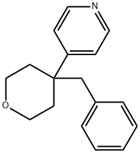 4-(4-苄基四氢-2H-吡喃-4-基)吡啶 结构式