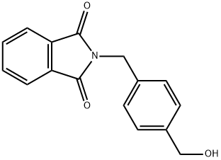 2-{[4-(Hydroxymethyl)phenyl]methyl}isoindole-1,3-dione Struktur