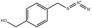 Benzenemethanol, 4-(azidomethyl)- Structure