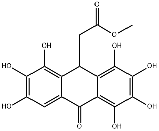 Rubanthrone A Structure