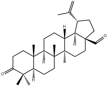 白桦脂醛, 半合成,4439-98-9,结构式