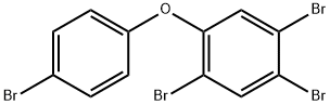2,4,4′,5‐テトラブロモジフェニルエーテル標準液 化学構造式