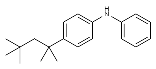 Benzenamine, N-phenyl-4-(1,1,3,3-tetramethylbutyl)-|N-苯基-4-(2,4,4-三甲基戊-2-基)苯胺
