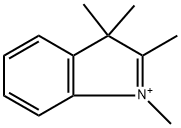3H-Indolium, 1,2,3,3-tetramethyl- Structure
