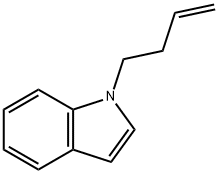 1H-Indole, 1-(3-buten-1-yl)- 化学構造式