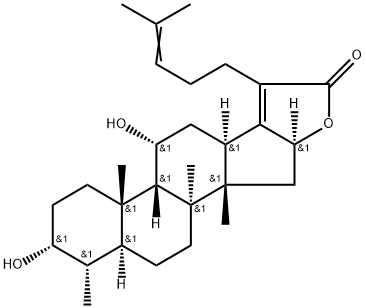 16-O-deacetylfusidic acid lactone Struktur