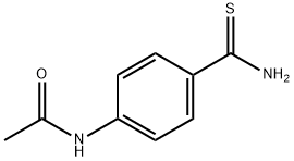 Acetamide, N-[4-(aminothioxomethyl)phenyl]- Structure