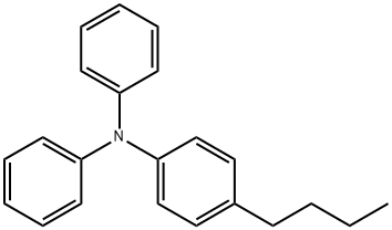 Poly-TPD , Poly[N,N'-bis(4-butylphenyl)-N,N'-bis(phenyl)-benzi Struktur