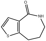 4H,5H,6H,7H,8H-thieno[3,2-c]azepin-4-one Structure