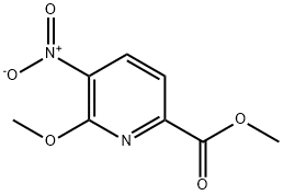 2-Pyridinecarboxylic acid, 6-methoxy-5-nitro-, methyl ester|0