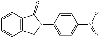 2-(4-nitrophenyl)isoindolin-1-one Struktur