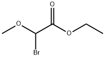 Acetic acid, 2-bromo-2-methoxy-, ethyl ester Structure
