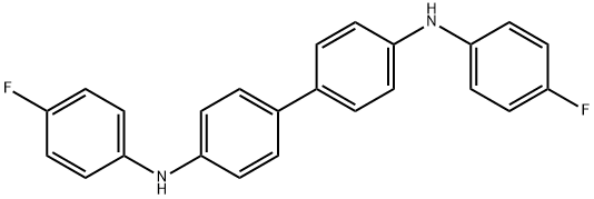 N4-(4-fluorophenyl)-N4'-(4-fluorophenyl)-[1,1'-biphenyl]-4,4'-diamine 结构式
