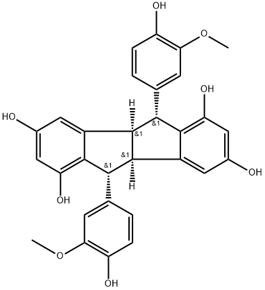 Gneafricanin F, 477561-12-9, 结构式