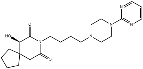 (R)-6-Hydroxybuspirone, 477930-30-6, 结构式