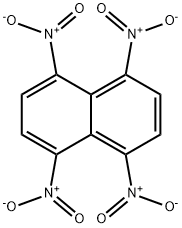 Naphthalene, 1,4,5,8-tetranitro- 化学構造式