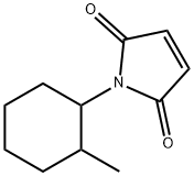 1H-Pyrrole-2,5-dione, 1-(2-methylcyclohexyl)- Struktur
