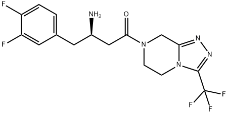 Sitagliptin Impurity SKY-IV, 486459-88-5, 结构式