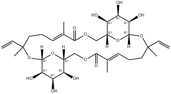 ジクリリパリシドA 化学構造式