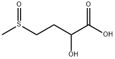 2-羟基-4-(甲亚磺酰基)丁酸,49540-14-9,结构式