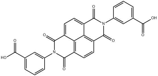 3,3'-(1,3,6,8-Tetraoxobenzol[lmn][3,8]phenanthroline-2,7(1H,3H,6H,8H)diyl)-di-benzoic acid,49546-08-9,结构式