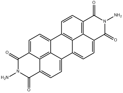 Anthra[2,1,9-def:6,5,10-d'e'f']diisoquinoline-1,3,8,10(2H,9H)-tetrone, 2,9-diamino- (9CI) Structure