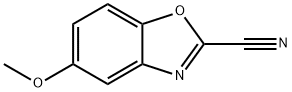 2-Benzoxazolecarbonitrile, 5-methoxy- 结构式