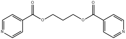 propane-1,3-diyl diisonicotinate Structure