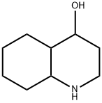 4-Quinolinol, decahydro- Structure